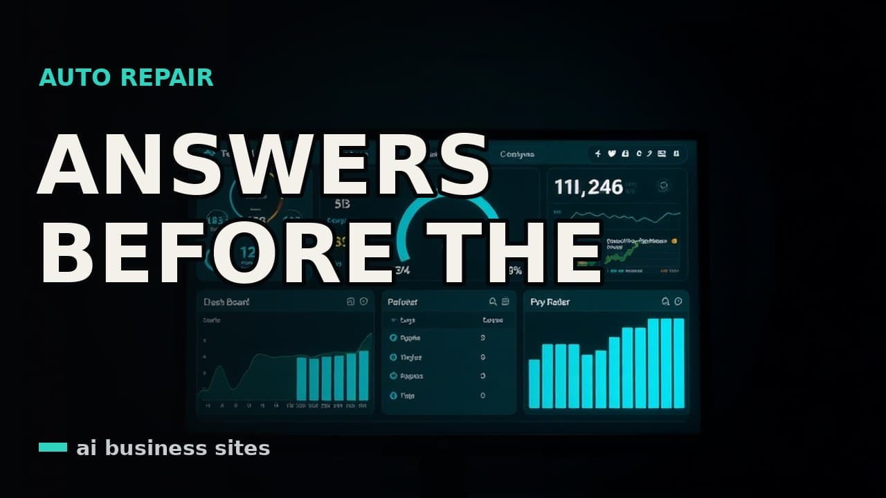 Auto Repair Shop Software That Answers, Estimates, and Gets You Paid