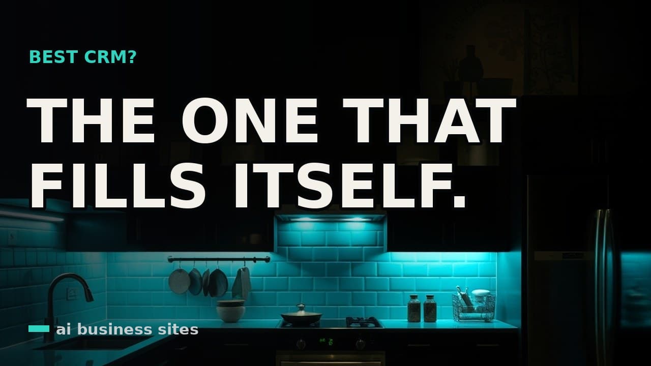 Best CRM for Small Business? The One That Fills Itself