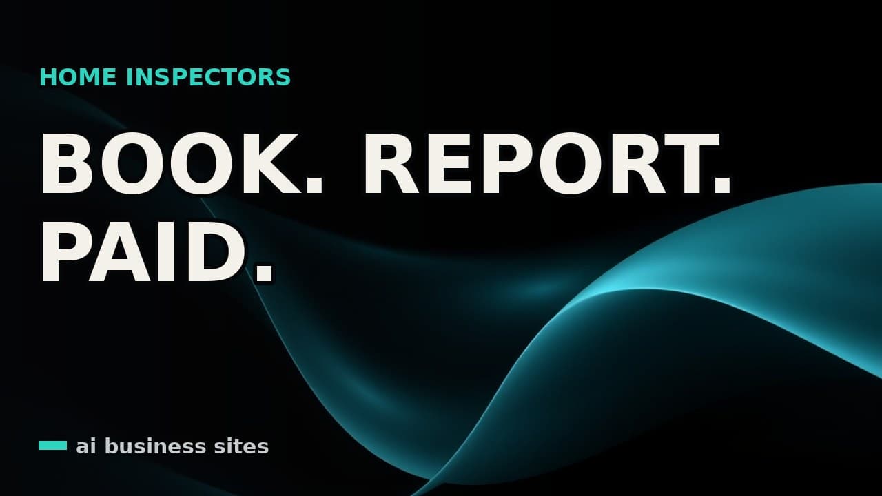 Home Inspector Software: Book Inspections, Deliver Reports, Get Paid
