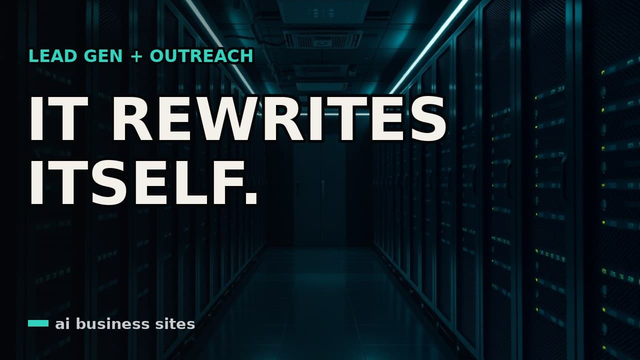 Lead Generation Software That Enriches, Reaches Out, and Rewrites Itself