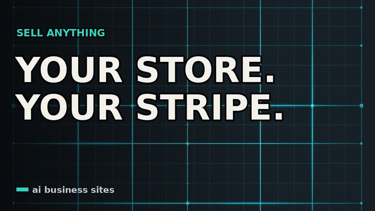 Ecommerce Website Builder That Also Runs the Business Behind the Store
