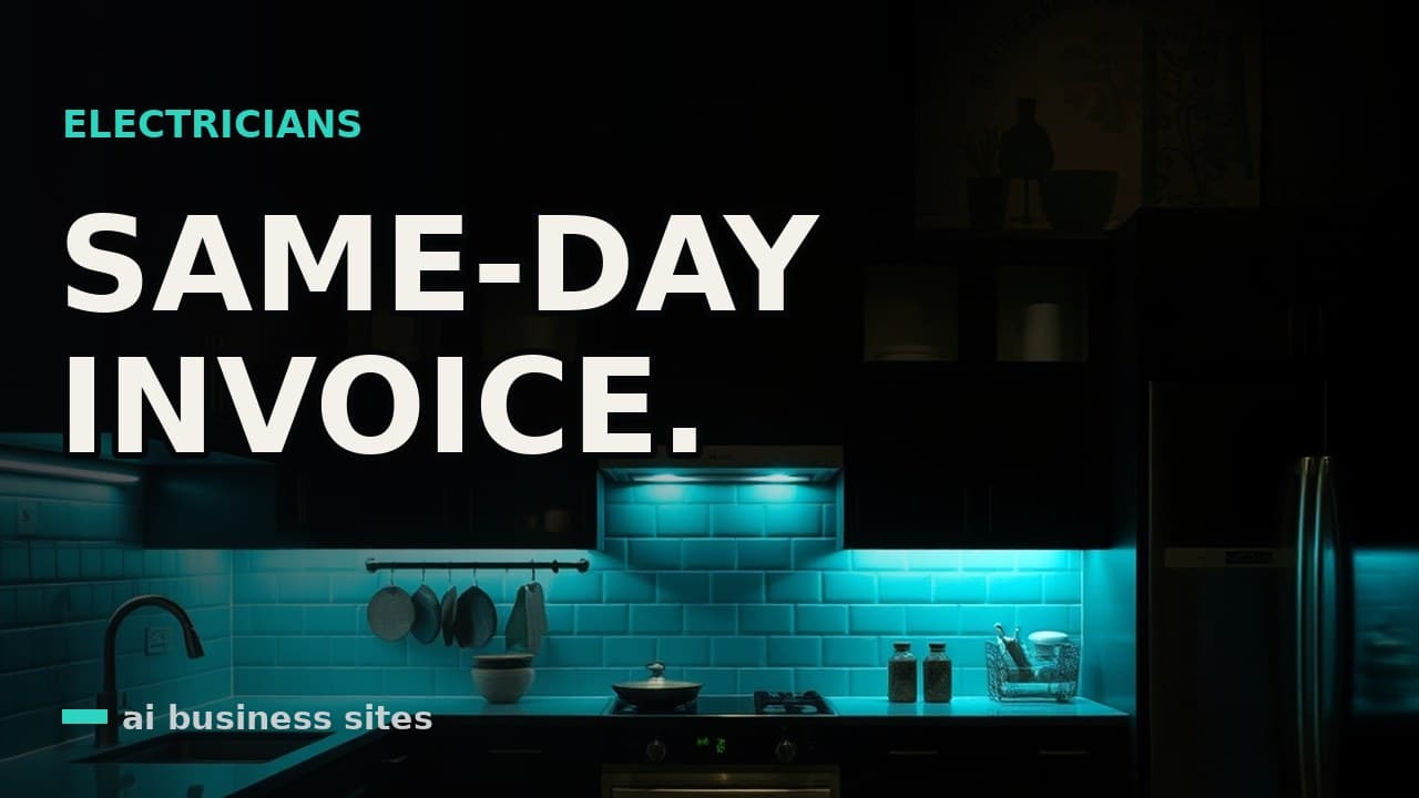 Software for Electricians That Answers, Quotes, and Invoices Same-Day