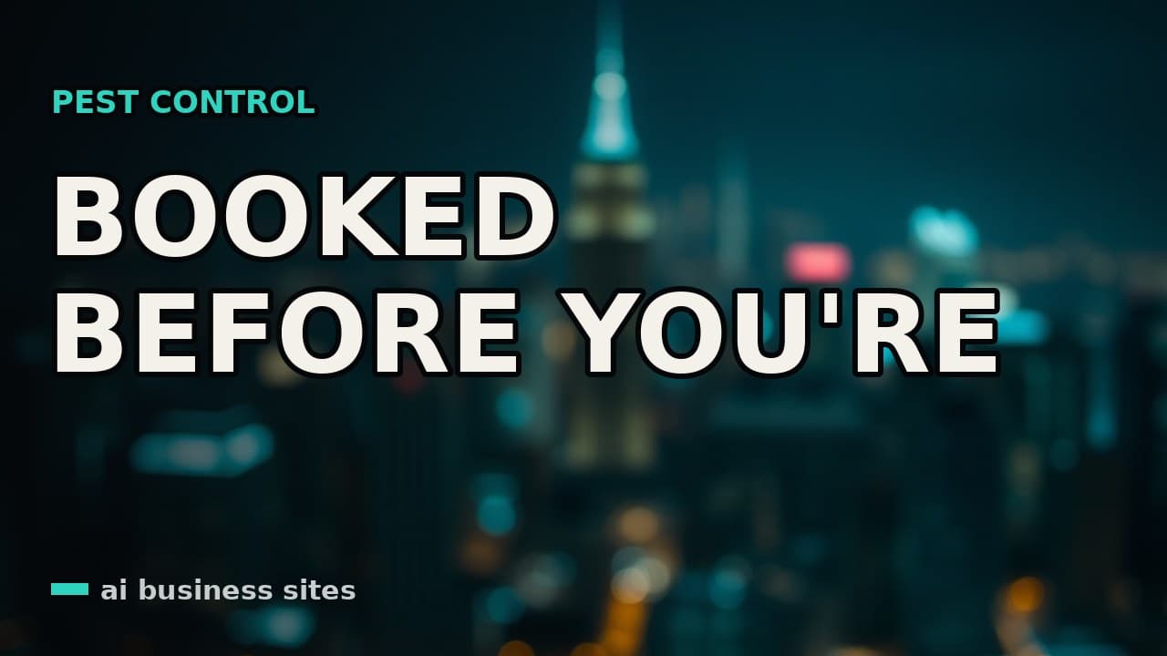 Pest Control Software That Answers, Books, and Bills Automatically