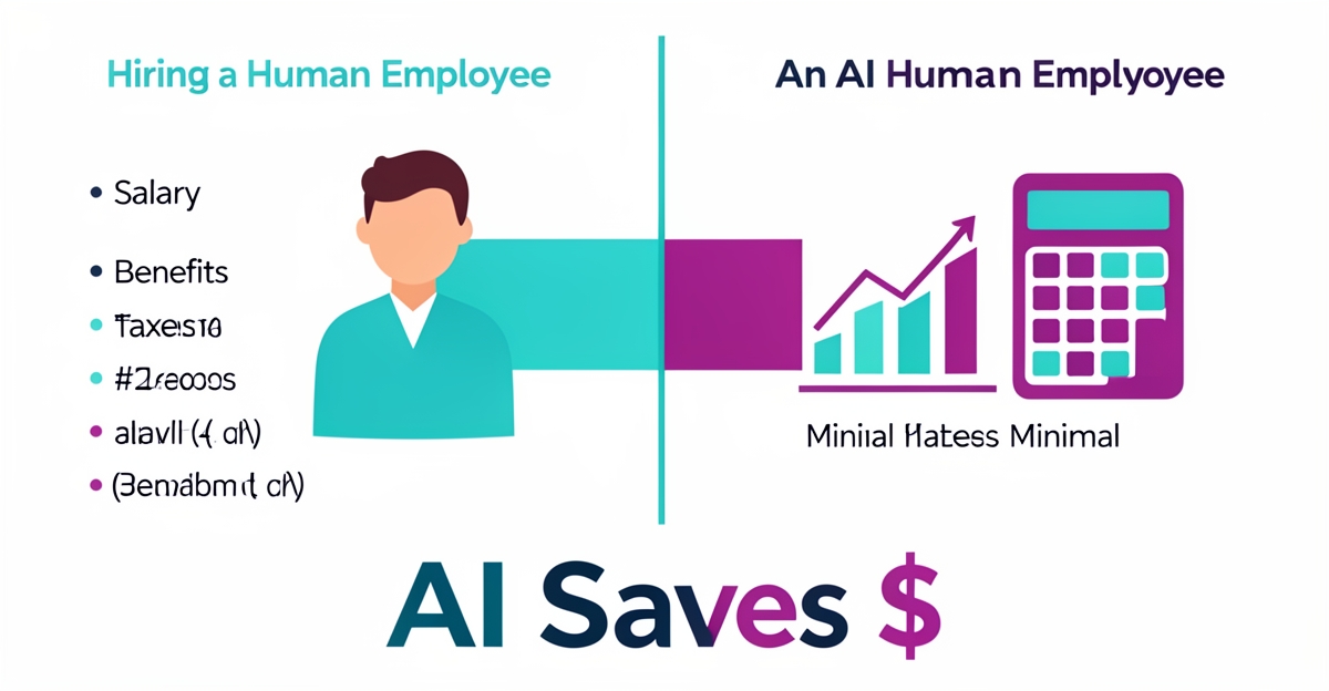 The True Cost of a Human Hire vs an AI Employee: Full Breakdown