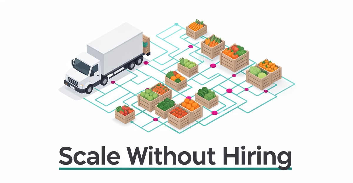 AI for Food Distribution: How to Scale Operations Without Hiring More Staff