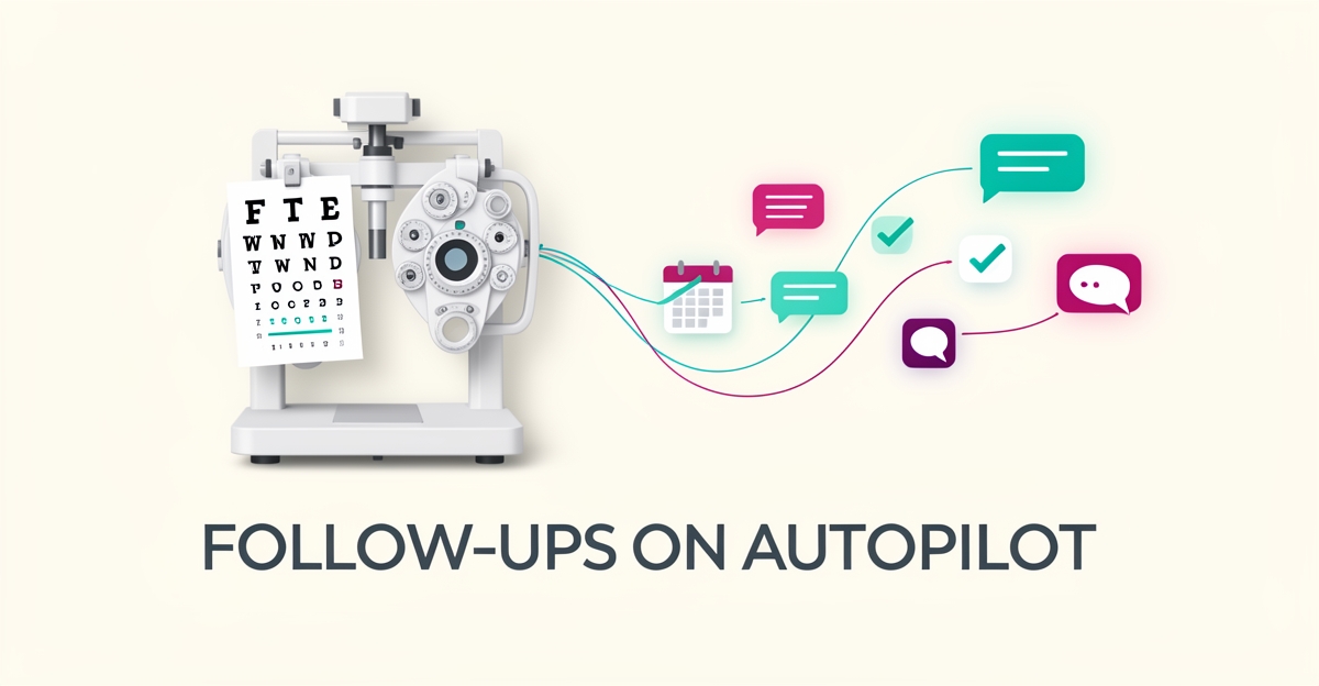 How AI Can Automate Routine Patient Follow-Ups After Eye Exams