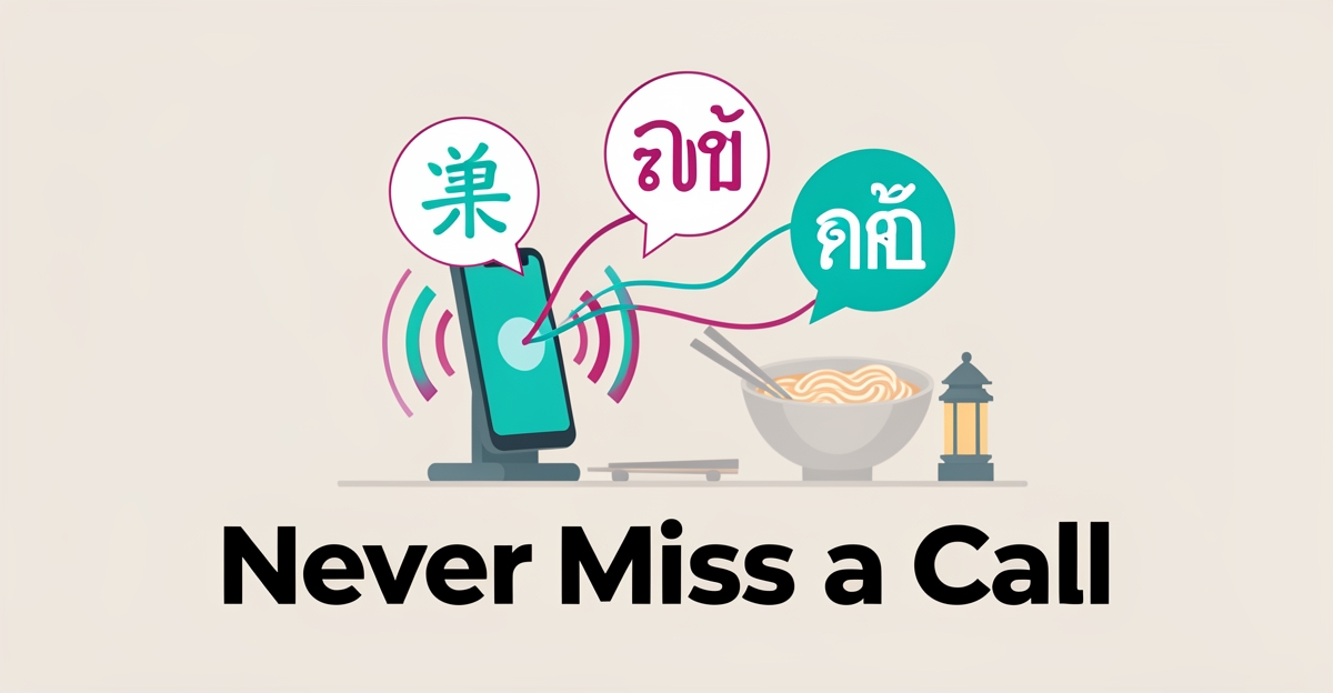 How AI Voice Receptionists Can Handle Multilingual Orders in Asian Fusion Dining