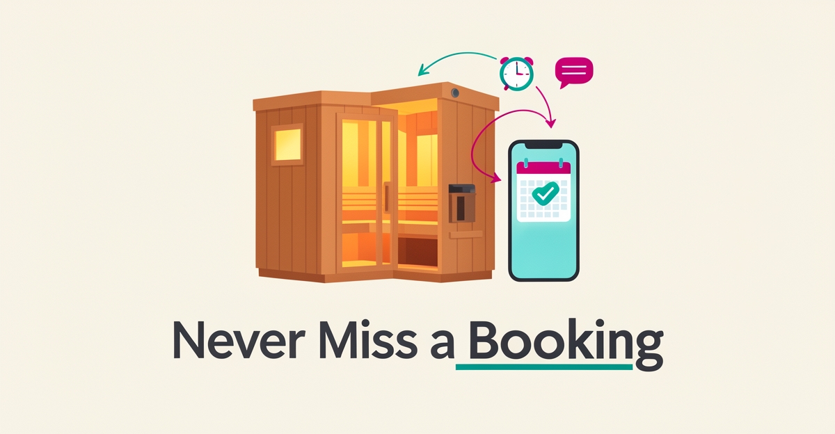 How an AI Receptionist Boosts Booking Efficiency in Infrared Sauna Studios