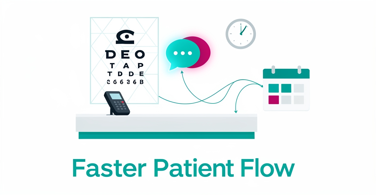 How an AI Receptionist Can Cut Wait Times and Improve Patient Flow in Optometry Practices