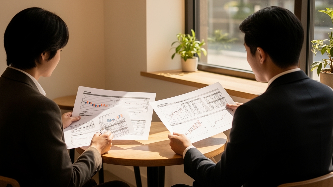 Reviewing clean financials
