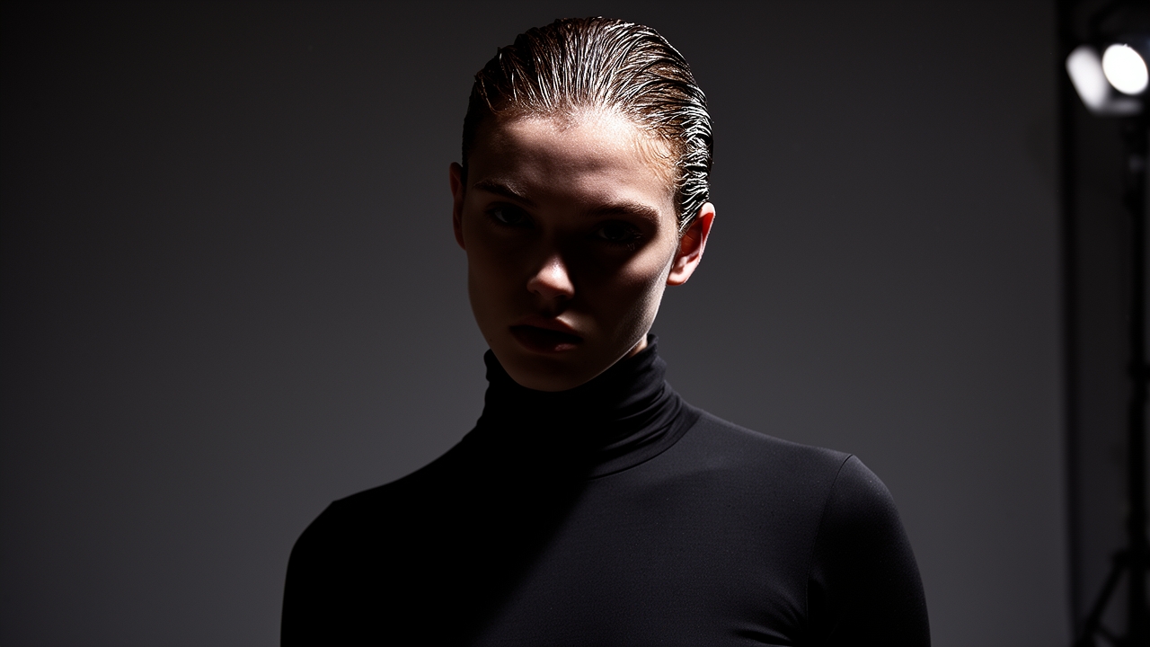 Wet-look slick