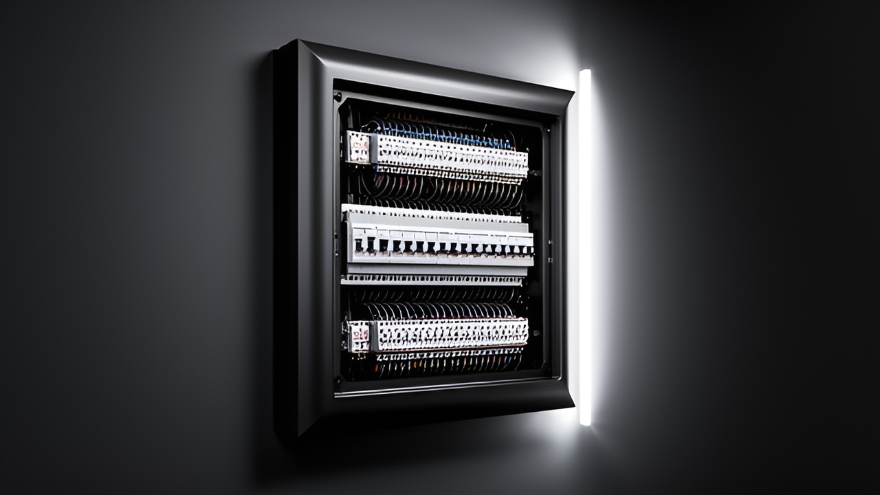 Clean panel work by Meridian Electric